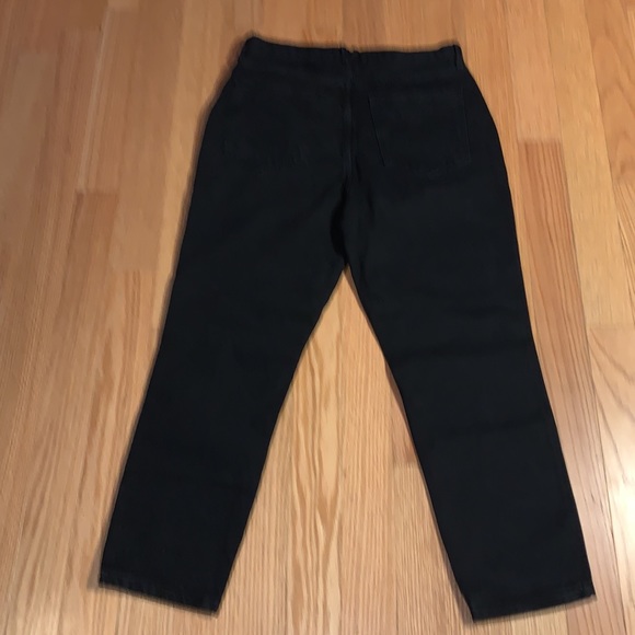 Free People We The Free Stove Pipe Jean in Black Out 31 - Picture 2 of 9